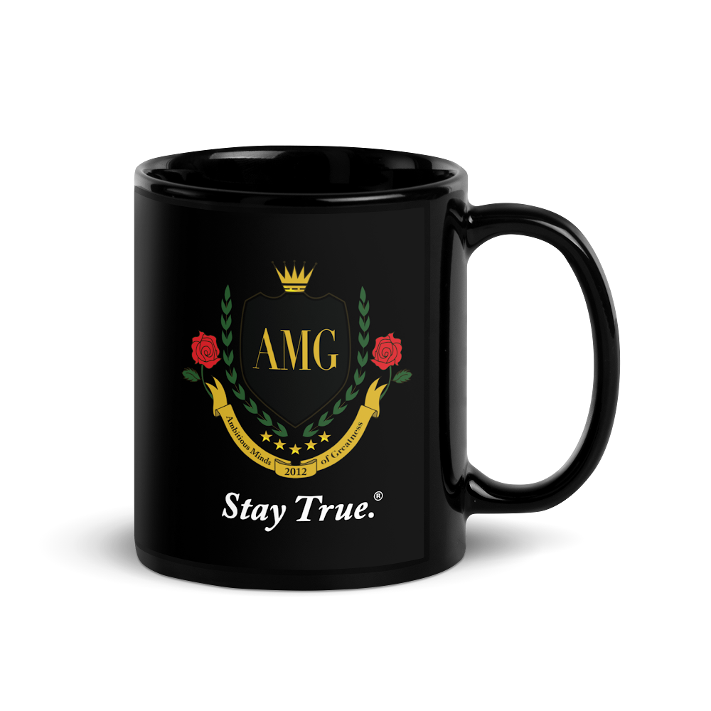 AMG STAY TRUE.® GLOSSY MUG