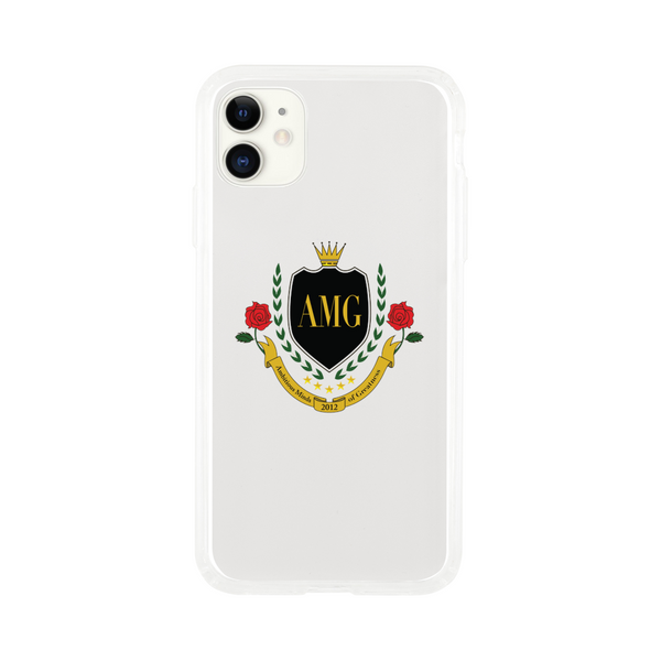 AMG Crest Logo Clear iPhone Case