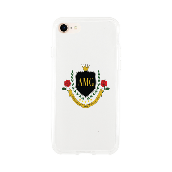 AMG Crest Logo Clear iPhone Case